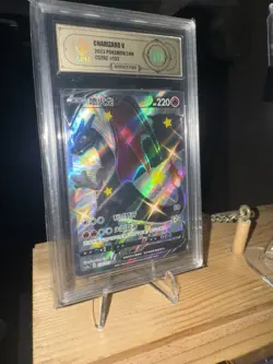 Pokemon Sword & Shield CN Champions Path Shiny Charizard APH Graded Ez Psa 10 🔥 - Image 1