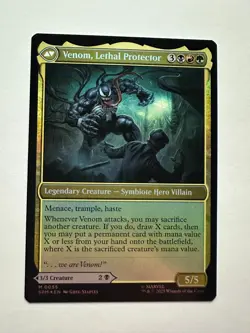 MTG Eddie Brock / Venom, Lethal Protector Foil Nm Marvel's Spider-Man - Image 2