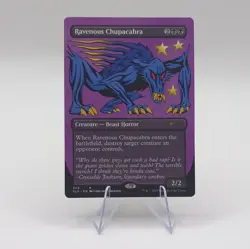 Wizards of the Coast MTG Ravenous Chupacabra Unique Art #305 Rare Black EN - Image 1