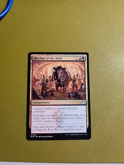 MTG magic 1x Rhythm of the Wild (M/NM) Ravnica Remastered - Image 1