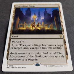 Thespian's Stage (White Border) x4 Lot | MTG Mystery Booster 2 | NM | Rare Lot | - Image 3