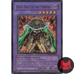 Yugioh Dark Balter the Terrible HL03-EN007 Holofoil Rare LP - Image 1