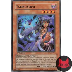 Yugioh Tsukuyomi SD6-EN011 Common 1st Edition LP - Image 1