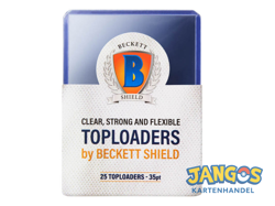 Toploader Beckett Shield Schutz fur Sammelkarten Pokemon YuGiOh 15 bis 100 Stuck - Image 1