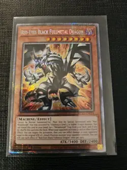 Red-Eyes Black Fullmetal Dragon MP25-EN014 Starlight Rare 1st Edition NM Yugioh - Image 1