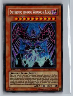 Earthbound Immortal Wiraqocha Rasca CT06-EN004 2009 Collectors Tin Yu-Gi-Oh MP - Image 1