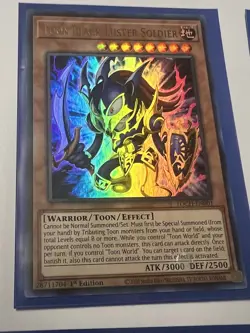 ⁠Yugioh Toon Lot 1st Ed Toon Page-Flip TOCH-EN004 Black Luster Soldier NM⁠ - Image 5