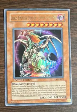 Yugioh Chaos Emporer Dragon Envoy Of The End Limited Edition #TLM-ENSE2 1996 - Image 1