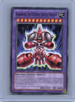 Barbaroid, the Ultimate Battle Machine 1st Edition Common Star Pack 2013 SP13-EN - Image 1