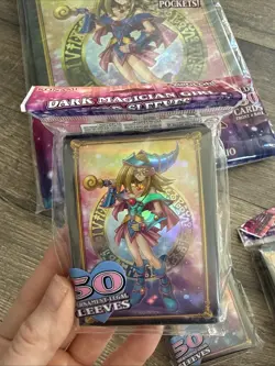 Yu-Gi-Oh Dark Magician Girl Binder And Sleeves Official Japan Collectors - Image 2