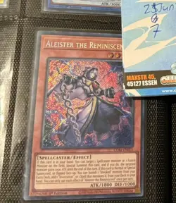 Aleister the Reminiscent cori-en015 1st Edition (NEW) Secret Rare Yu-Gi-Oh! - Image 1