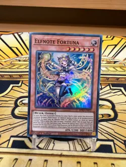 Yugioh Elfnote Fortuna BPRO-DE012 Super Rare - Image 1