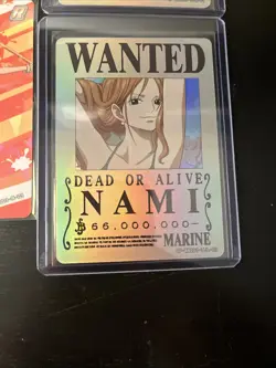 Monkey D Luffy And Nami One Piece 11 Card Lot - Image 2