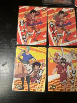 Monkey D Luffy And Nami One Piece 11 Card Lot - Image 4
