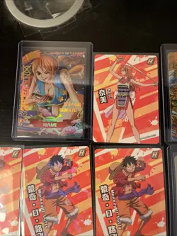 Monkey D Luffy And Nami One Piece 11 Card Lot - Image 5