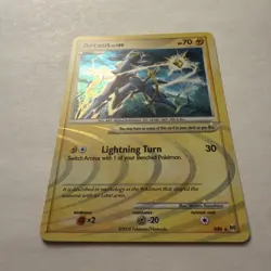 Arceus Lv. 100 Electric Type Rare Holo Pokemon Card 2009 - AR6 - Image 2