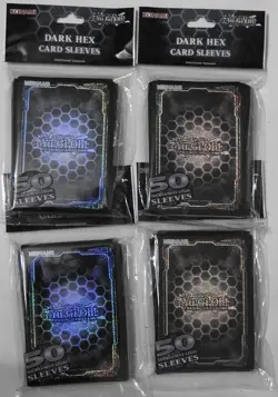 YUGIOH! DARK HEX CARD SLEEVES / DECK PROTECTOR(X200) - FREE UK P&P - Image 2