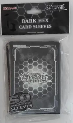 YUGIOH! DARK HEX CARD SLEEVES / DECK PROTECTOR(X200) - FREE UK P&P - Image 5