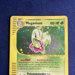 Meganium 18/165 Holo Rare - Expedition Base Set 2002 - Vintage Pokemon Card WOTC - Image 2