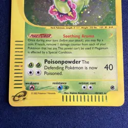 Meganium 18/165 Holo Rare - Expedition Base Set 2002 - Vintage Pokemon Card WOTC - Image 3