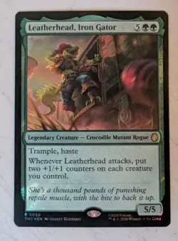 Magic the Gathering Teenage Mutant Ninja Turtles Surge Foil Commander Cards - Image 5