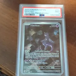 Mewtwo 052 SV Scarlet & Violet Promo Cards Holo English 2023 PSA 9 - Image 1
