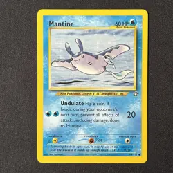 Mantine 64/111 Neo Genesis Pokemon Card - Image 2