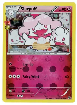 Slurpuff Holo RC20/RC32 Generations: Radiant Collection Pokemon Card - Image 1