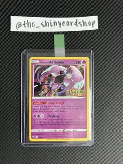 Galarian Articuno SWSH123 PRERELEASE | Sword & Shield Promo Cards | NM *STAMPED* - Image 1