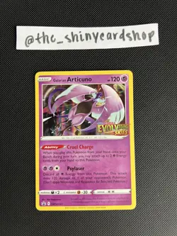 Galarian Articuno SWSH123 PRERELEASE | Sword & Shield Promo Cards | NM *STAMPED* - Image 3