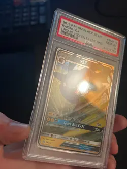 PSA 10 FRESH CERT Raichu GX SM213 Sm Holo Modern Pokemon Card - Image 1