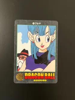 Dragon Ball Carddass Visual Adventure Premium Set Vol 1 Bulma Card - Image 1