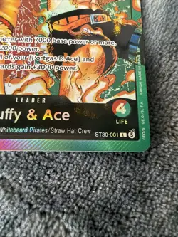 One Piece Card Game Luffy & Ace Leader ST30-001 - English - Image 4