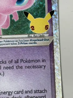 Pokemon TCG Mew EX Celebrations Classic Collection Holo Ultra Rare Card 88/92 - Image 5