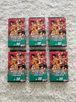 Brand New One Piece: Luffy & Ace (ST-30) Starter Deck EX Card Game Bandai X6 - Image 1