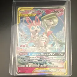 Gardevoir & Sylveon GX 130/214 SM Unbroken Bonds TAG TEAM Ultra Rare Holo - Image 1