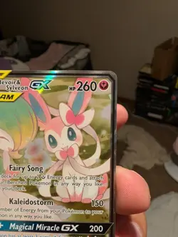 Pokemon Gardevoir & Sylveon GX Alternate Art 205/214 Tag Team Unbroken Bonds MP - Image 5