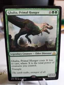 Ghalta, Primal Hunger 044/068 R GRT MTG LP - Image 1