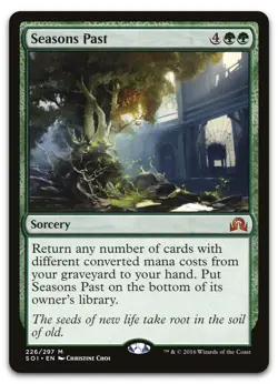 Seasons Past #226 (NM) Shadows over Innistrad SOI Magic MTG - Image 1