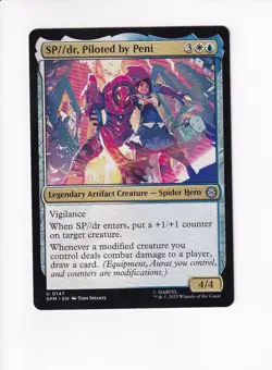 MAGIC THE GATHERING MTG MARVEL'S SPIDER-MAN SP / / dr, PILOTED BY PENI - Image 1