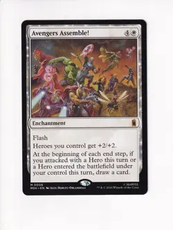 MAGIC THE GATHERING MTG MARVEL SUPER HEROES AVENGERS ASSEMBLE! - Image 1