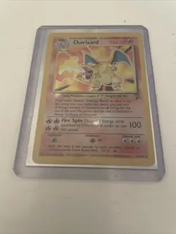 Charizard Holo Rare 4/130 Base Set 2 Lightly Played Pokemon TCG - Image 1