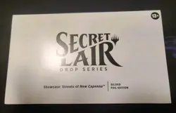 MTG - Secret Lair: Showcase Streets of New Capenna - Gilded Foil - Unopened - Image 1