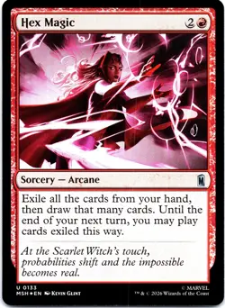 Hex Magic Foil U Marvel Super Heroes 133 NM - Image 1