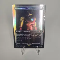 Commander's Plate MTG (Rainbow Foil) (Foil) Secret Lair Drop Series, 1733 LP - Image 1