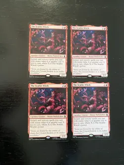 The Scarlet Witch X4X NM/M Marvel Super Heroes MSH Magic the Gathering MTG - Image 1