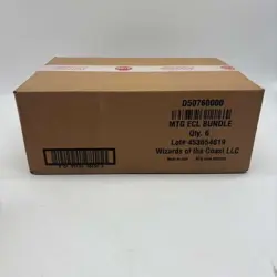 Magic the Gathering Lorwyn Eclipsed BUNDLE BOX CASE 6x bundles Factory Sealed - Image 1