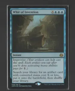 Whir of Invention (FOIL) - Aether Revolt (AER) - MTG Instant Rare - 049/184 - Image 1