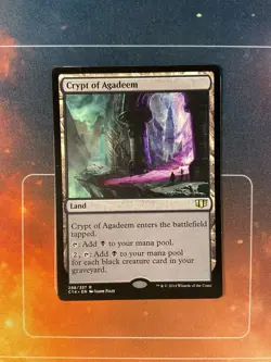 Crypt of Agadeem - Commander 2014 - Magic the Gathering - MTG - Image 1