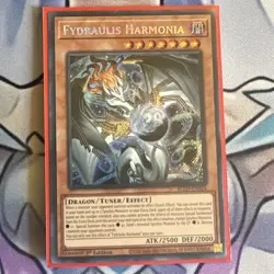 Konami Yu-Gi-Oh! Fydraulis Harmonia BLZD-EN024 1st Ed Secret Rare Holo - Image 1